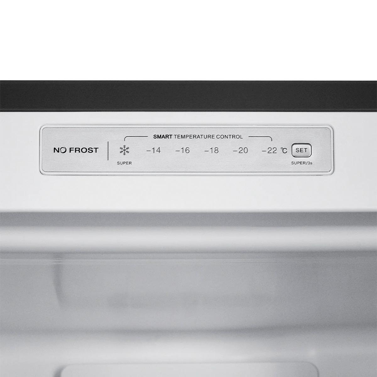 Freezer Vertical Nofrost 179 Litros Vondom FR140 Acero Inoxidable